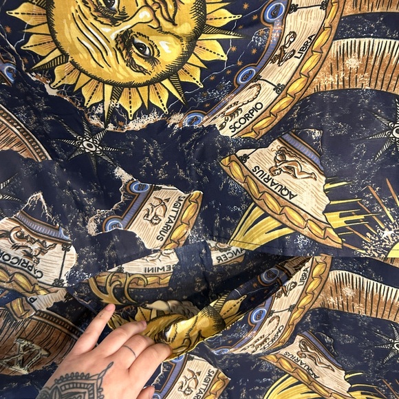 VTG ZODIAC ASTROLOGY BODY PILLOW CASE - Picture 3 of 3